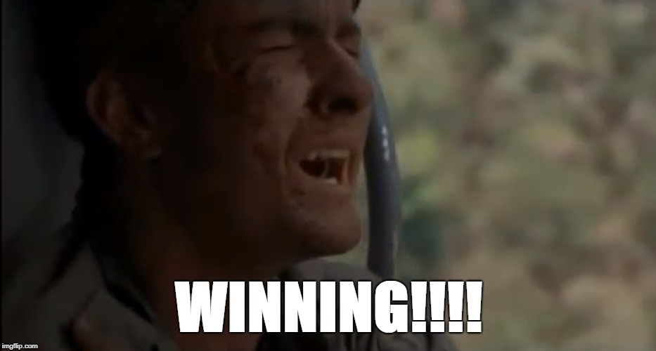 Winning | WINNING!!!! | image tagged in charlie sheen,winning | made w/ Imgflip meme maker