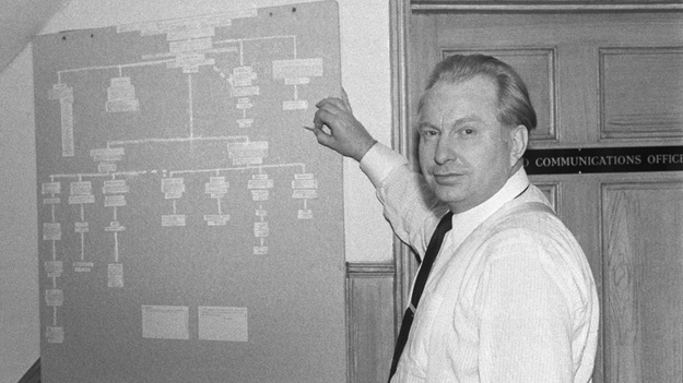 L. Ron Hubbard Blank Meme Template