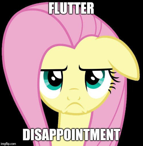 FLUTTER; DISAPPOINTMENT | image tagged in flutter disappointment | made w/ Imgflip meme maker