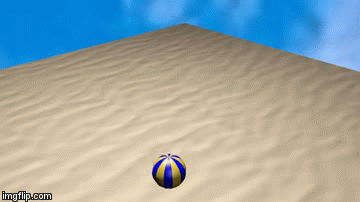 beach ball animated gif