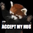 ACCEPT MY HUG | made w/ Imgflip meme maker