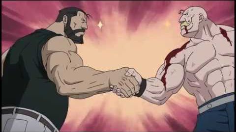 FMAB Armstrong and Curtis Blank Meme Template