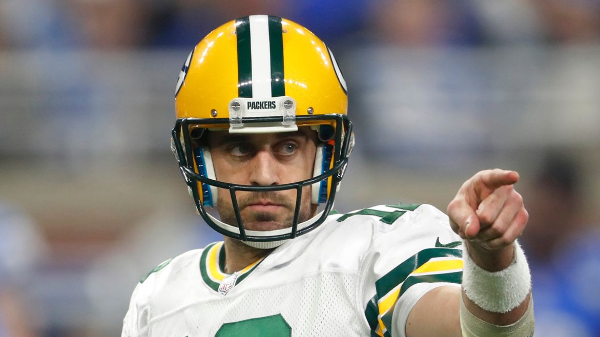 High Quality Aaron Rodgers 20 points Blank Meme Template