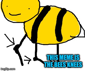 THIS MEME IS THE BEES KNEES | made w/ Imgflip meme maker