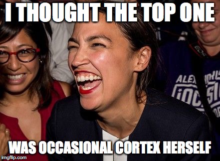 Occasional cortex | I THOUGHT THE TOP ONE WAS OCCASIONAL CORTEX HERSELF | image tagged in occasional cortex | made w/ Imgflip meme maker