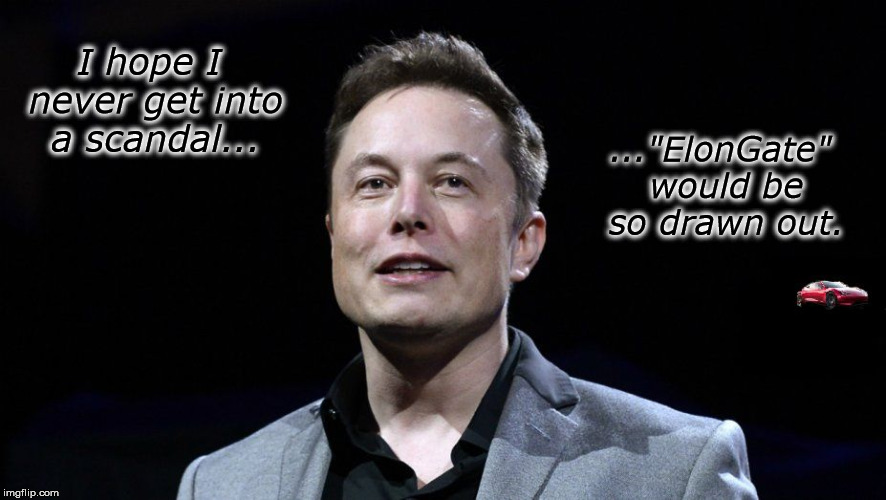 Image tagged in elon musk thoughts with tesla Imgflip