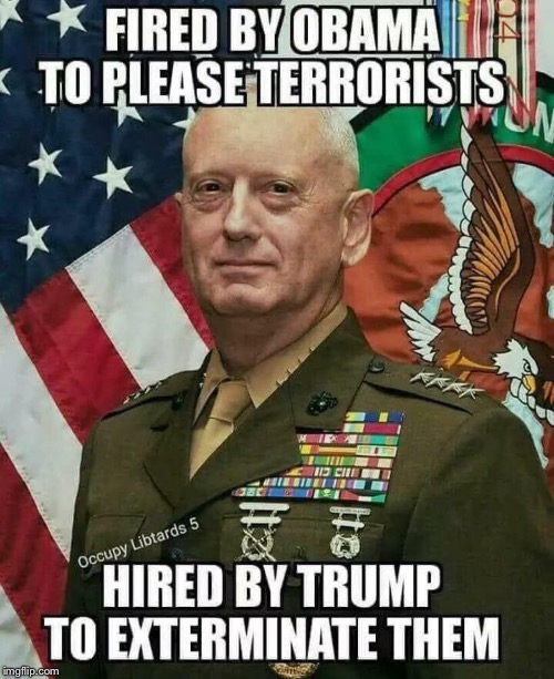 Mad dog Mattis  | . | image tagged in maga | made w/ Imgflip meme maker