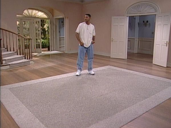 Will Smith empty room Blank Meme Template