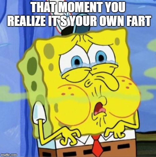 bad smell | THAT MOMENT YOU REALIZE IT'S YOUR OWN FART | image tagged in bad smell | made w/ Imgflip meme maker