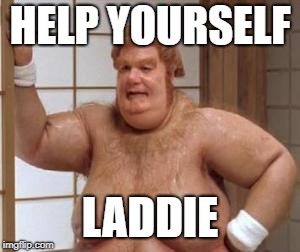 HELP YOURSELF LADDIE | made w/ Imgflip meme maker