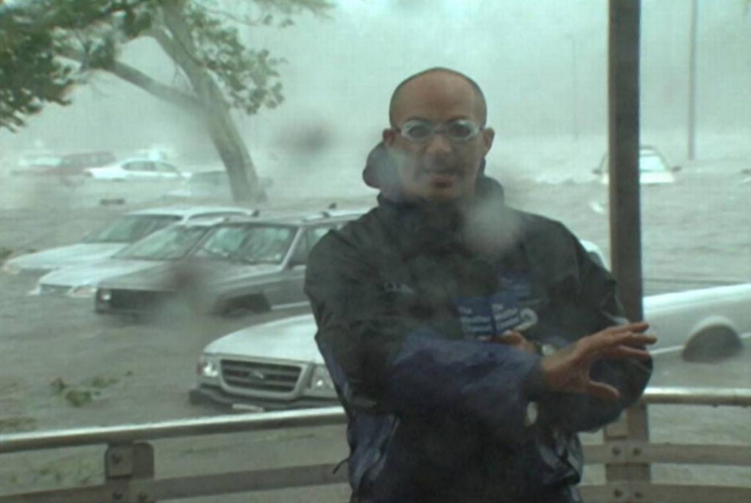 High Quality Jim cantore  Blank Meme Template