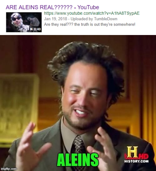 ALEINS | made w/ Imgflip meme maker
