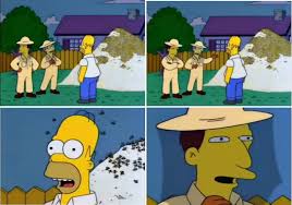 simpsons diabolico Blank Meme Template