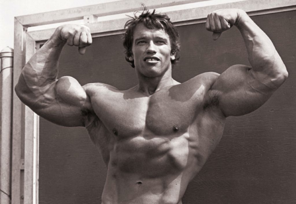 High Quality Arnold bodybuilding  Blank Meme Template