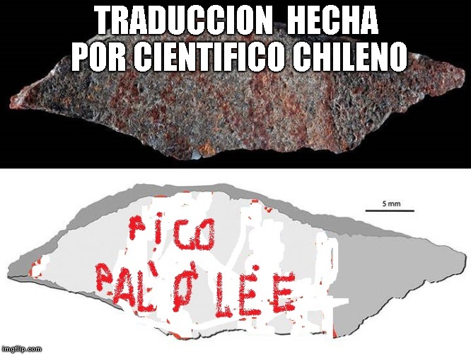 TRADUCCION  HECHA POR CIENTIFICO CHILENO | made w/ Imgflip meme maker