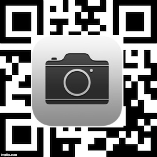 image tagged in camera qr code | made w/ Imgflip meme maker