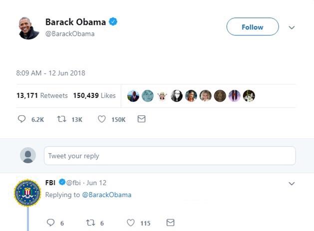 Obama tweet Blank Meme Template