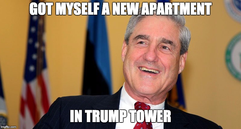 New Apartment | GOT MYSELF A NEW APARTMENT; IN TRUMP TOWER | image tagged in mueller time,memes,trump,manafort | made w/ Imgflip meme maker