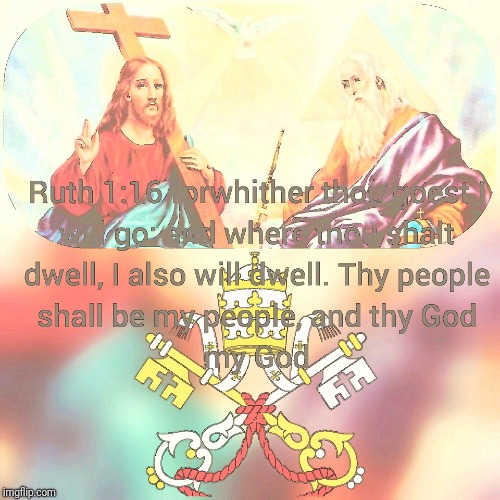 image tagged in catholic,trinity,god,jesus,holy spirit,bible | made w/ Imgflip meme maker