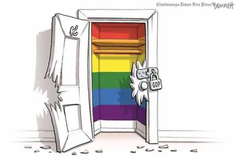 LGBT closet Blank Meme Template