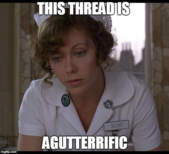 THIS THREAD IS; AGUTTERRIFIC | image tagged in agutter | made w/ Imgflip meme maker