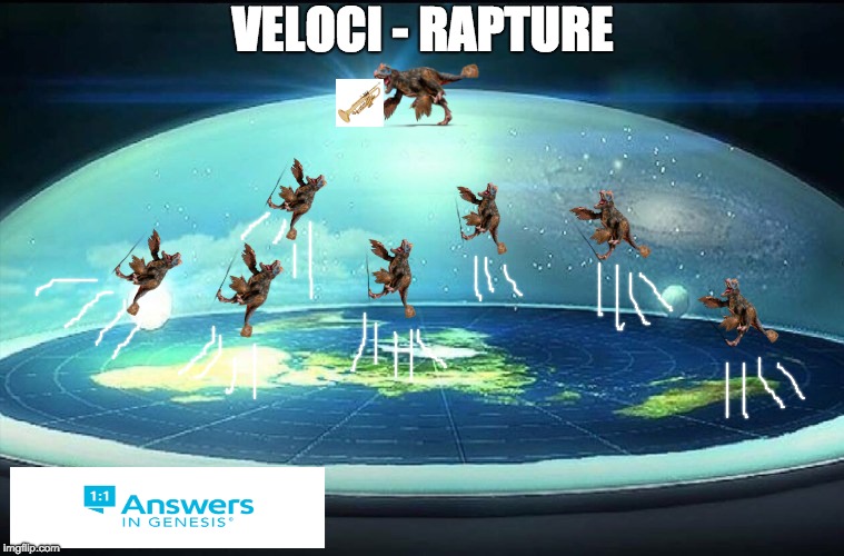 VELOCI - RAPTURE | image tagged in veloci-rapture | made w/ Imgflip meme maker