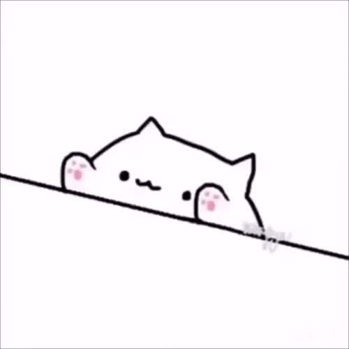 High Quality bongo cat Blank Meme Template