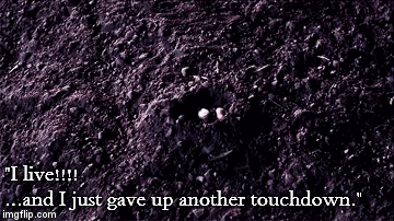 "I live!!!!                 ...and I just gave up another touchdown." | image tagged in gifs | made w/ Imgflip video-to-gif maker