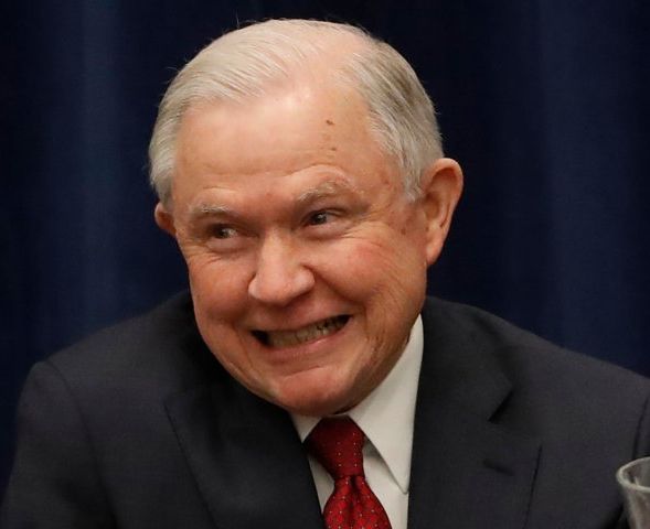 Jeff Sessions Smiling Blank Meme Template