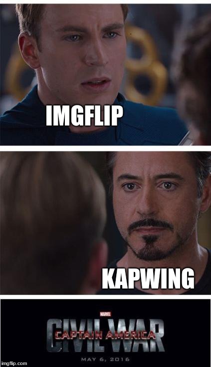 How tragic | IMGFLIP; KAPWING | image tagged in memes,marvel civil war 1 | made w/ Imgflip meme maker