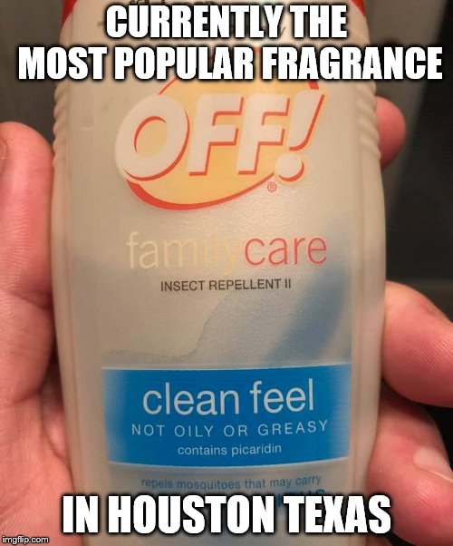 Houston Fragrance | CURRENTLY THE MOST POPULAR FRAGRANCE; IN HOUSTON TEXAS | image tagged in mosquito,houston | made w/ Imgflip meme maker
