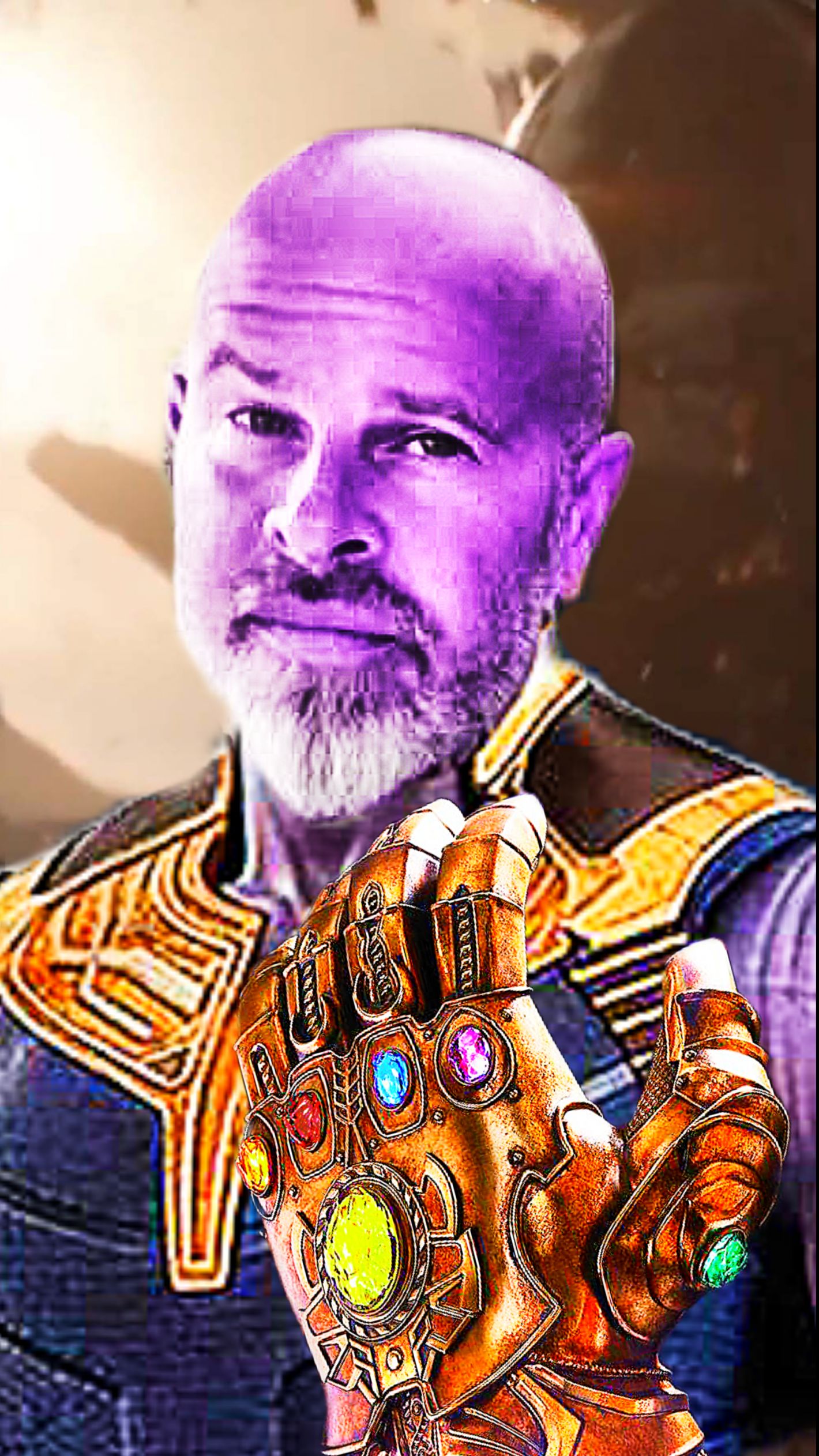 Thanos Dad Blank Meme Template
