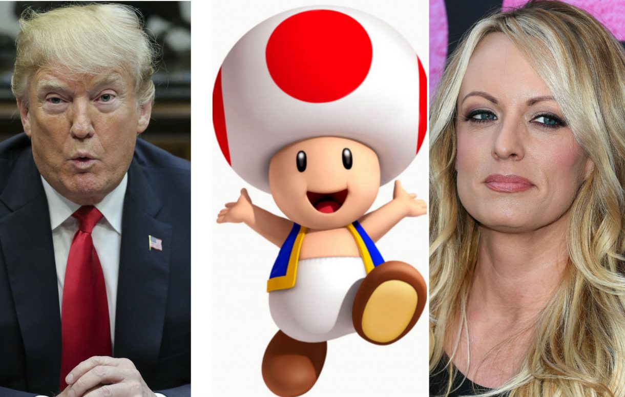 Trump Mushroom Blank Meme Template