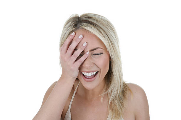 Laughing woman Blank Meme Template