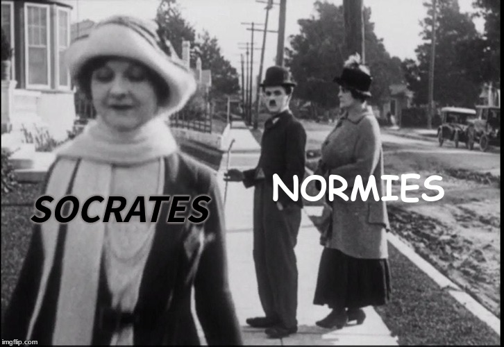 SOCRATES NORMIES | made w/ Imgflip meme maker