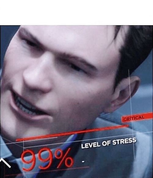 High Quality 99 Stress Blank Meme Template