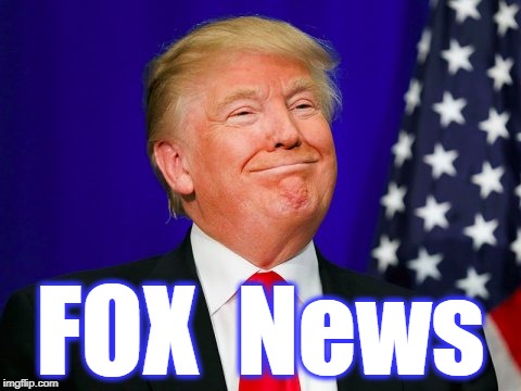 Trump Smile | FOX  News | image tagged in trump smile | made w/ Imgflip meme maker
