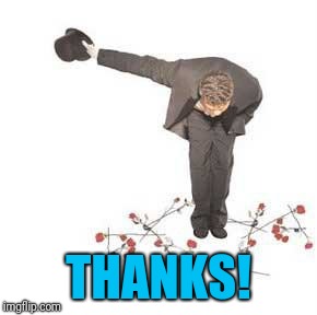 Thank  You | THANKS! | image tagged in thank  you | made w/ Imgflip meme maker