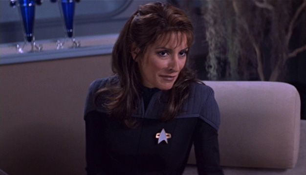 High Quality Deanna Troi Blank Meme Template