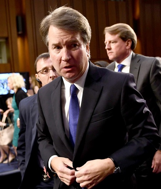 Creepy Kavanaugh Blank Meme Template