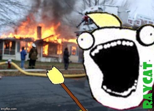 Disaster All The Y | :) | image tagged in disaster all the y | made w/ Imgflip meme maker