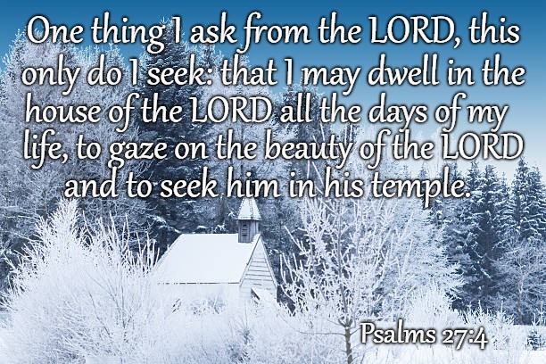 One Thing I Ask From The Lord That I May Dwell In The House Of The Lord All The Days Of My Life | One thing I ask from the LORD, this; only do I seek: that I may dwell in the; house of the LORD all the days of my; life, to gaze on the beauty of the LORD; and to seek him in his temple. Psalms 27:4 | image tagged in bible,holy bible,holy spirit,bible verse,verse,god | made w/ Imgflip meme maker