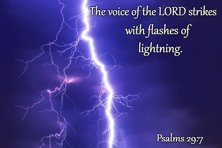 What Does The Bible Say About Lightning