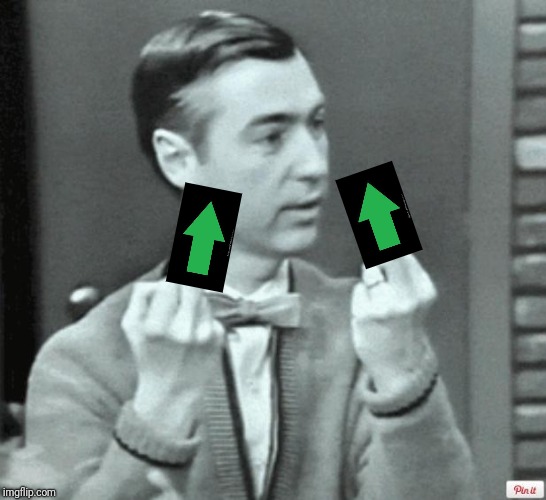 Mr. Rogers Thug Life | image tagged in mr rogers thug life | made w/ Imgflip meme maker