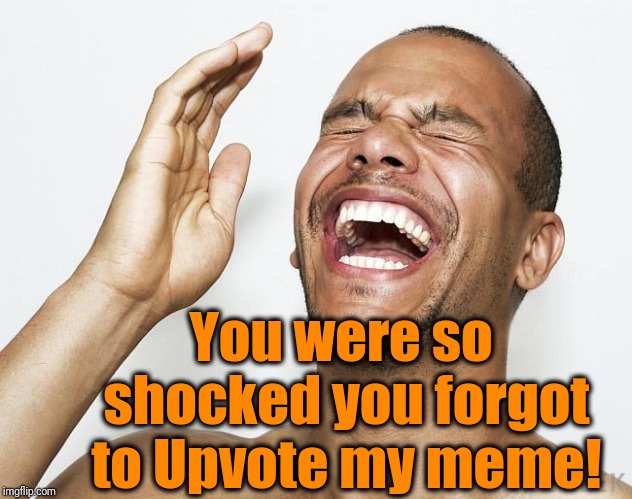 lol | You were so shocked you forgot to Upvote my meme! | image tagged in lol | made w/ Imgflip meme maker