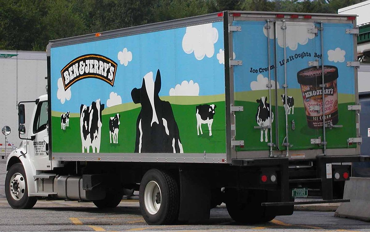 Ben and Jerry's Truck Blank Meme Template