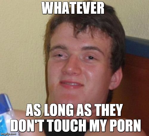 10 Guy Meme | WHATEVER AS LONG AS THEY DON'T TOUCH MY PORN | image tagged in memes,10 guy | made w/ Imgflip meme maker