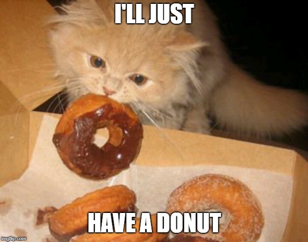 I'LL JUST HAVE A DONUT | made w/ Imgflip meme maker