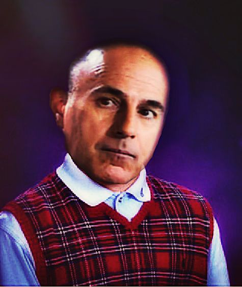 High Quality bad luck lauer Blank Meme Template