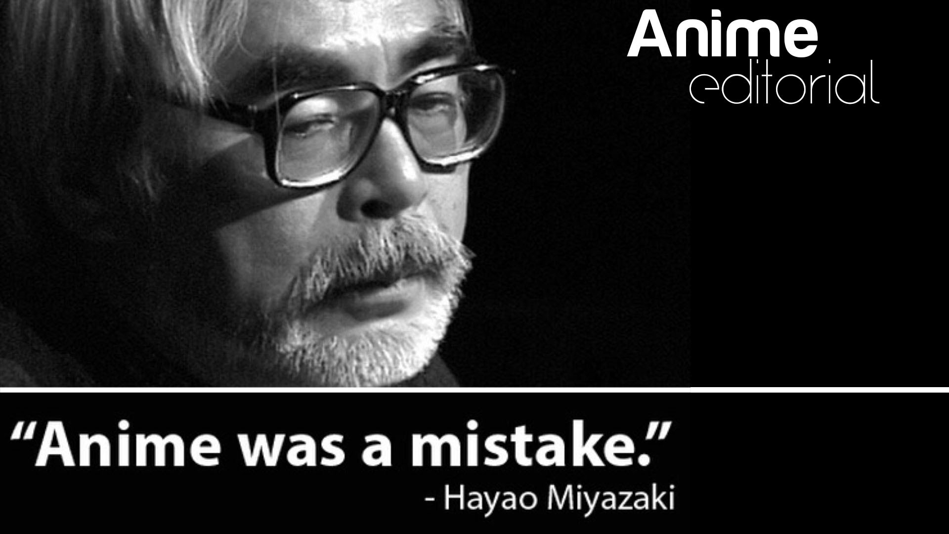 Anime was a Mistake Blank Meme Template